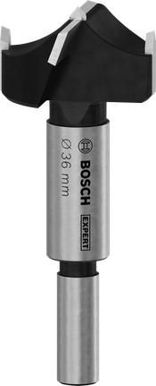 Broca para cortar bisagras de madera laminada Bosch EXPERT, 36 mm.